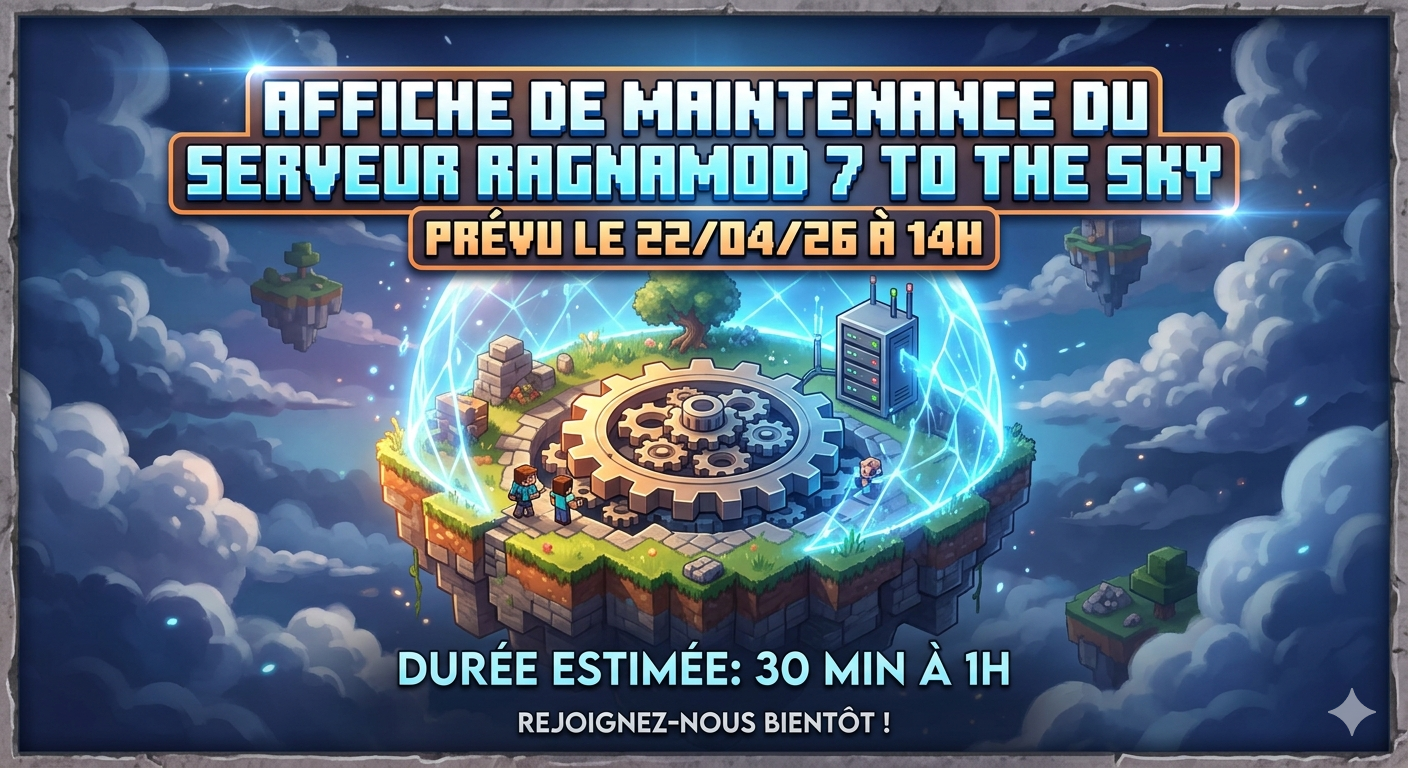 🚀 MISE À JOUR & MAINTENANCE : RAGNAMOD VII 🚀